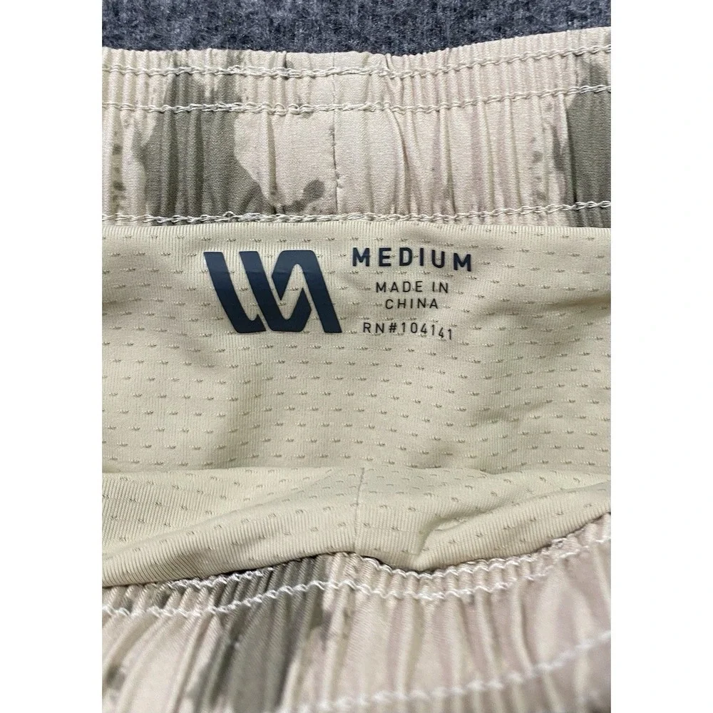 VVA swim trunk shorts Camouflage Print Beige Size M SEE PICTURE DETAILS